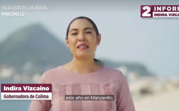 Indira Vizcaíno 2do Informe (Manzanillo)