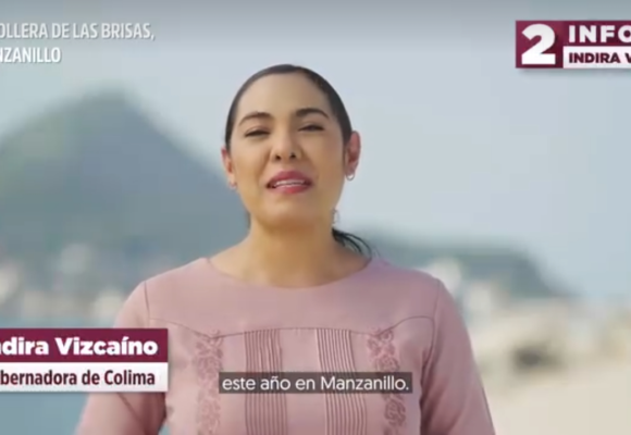 Indira Vizcaíno 2do Informe (Manzanillo)