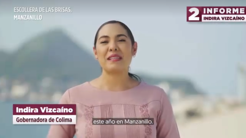 Indira Vizcaíno 2do Informe (Manzanillo)