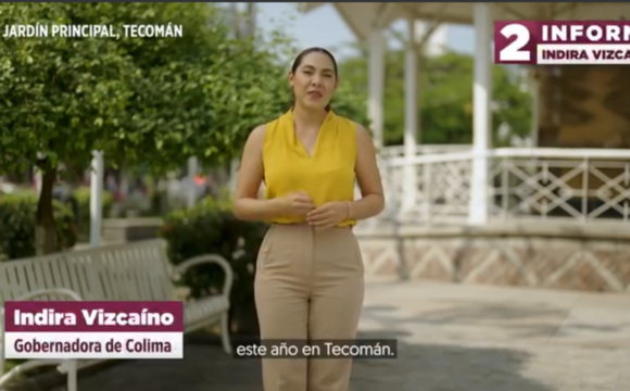 Indira Vizcaíno 2do Informe (Tecomán)