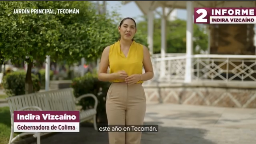 Indira Vizcaíno 2do Informe (Tecomán)